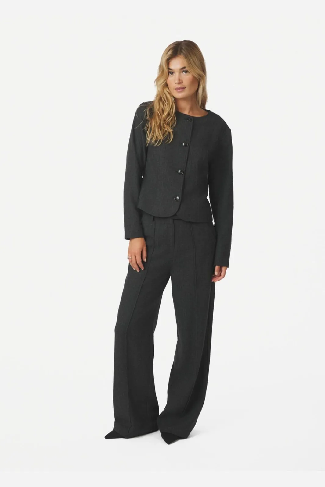 Outlet Neo Noir Amanda Herringbone Jacket 165445 132