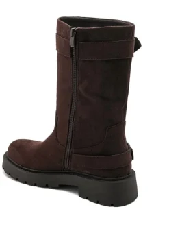 Clearance Bloom Amaryllis Boots Dark Maroon