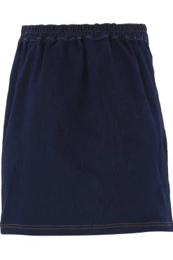 Continue Amy Denim Skirt 14779 Solid Blue