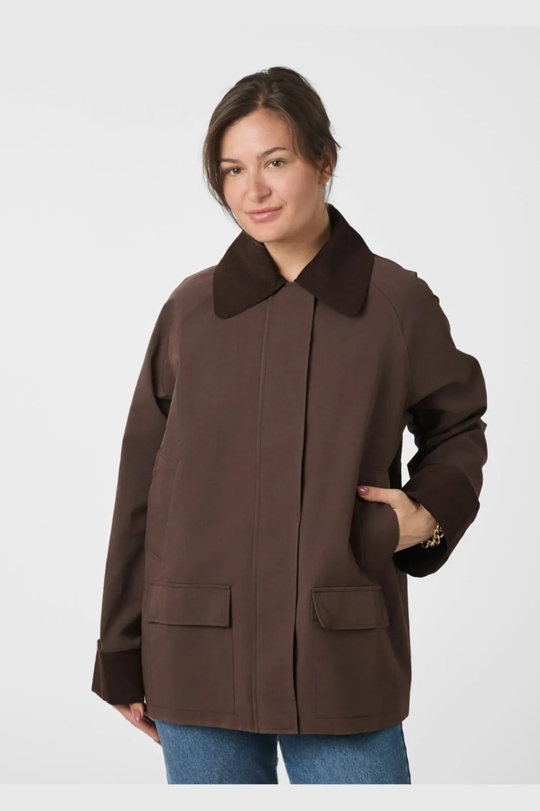 Hot Neo Noir Anastacia Cord Jacket 162515 210