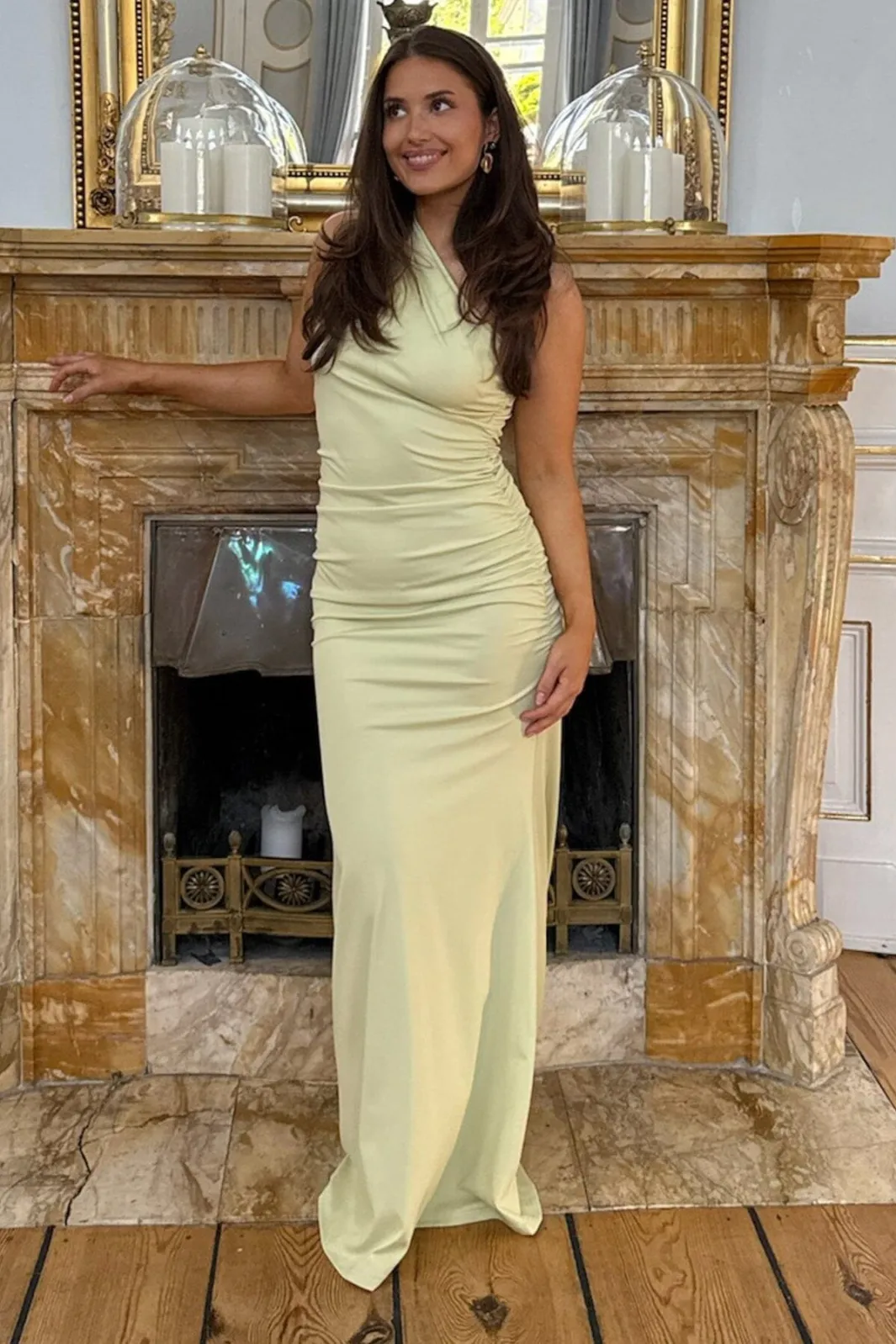 Outlet BYIC Andreaic Maxi Dress A23768 Light Green