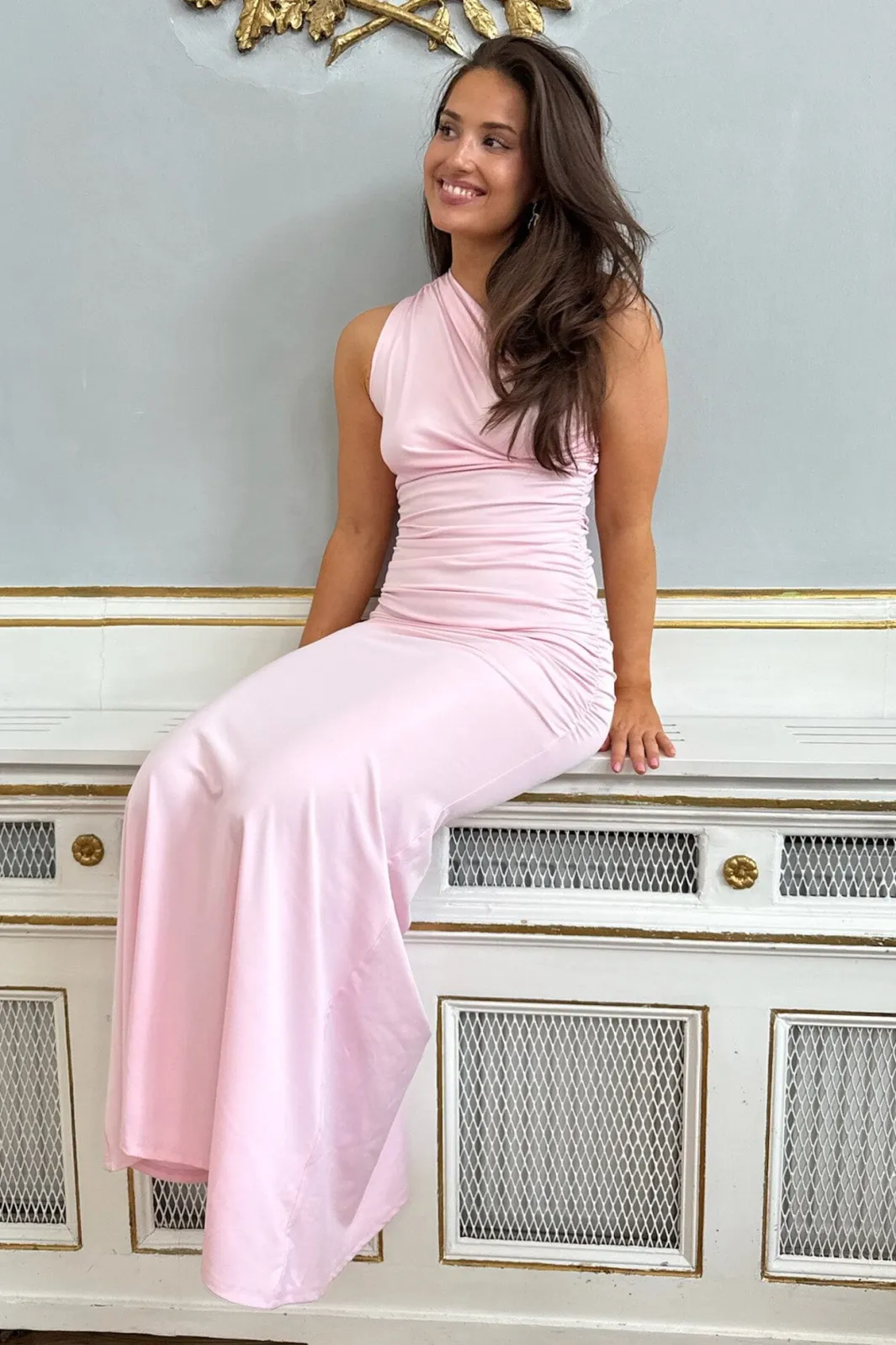 BYIC Andreaic Maxi Dress A23768 Light Pink