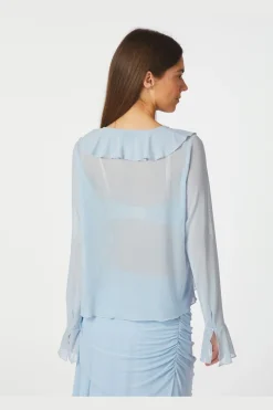 Best Neo Noir Anika Mesh Blouse 165644 145