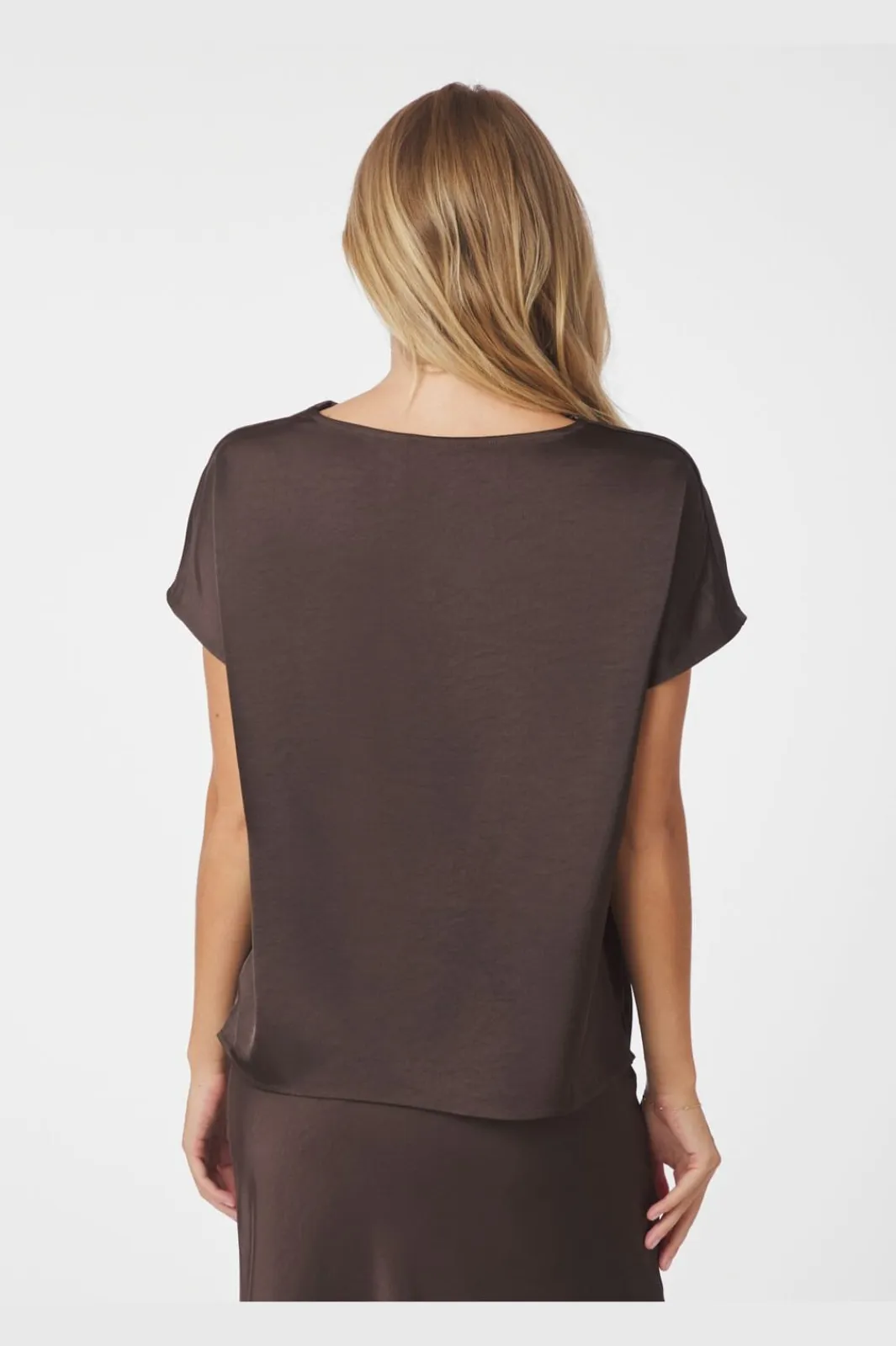 Clearance Neo Noir Annabeth Heavy Sateen Tee 161907 676