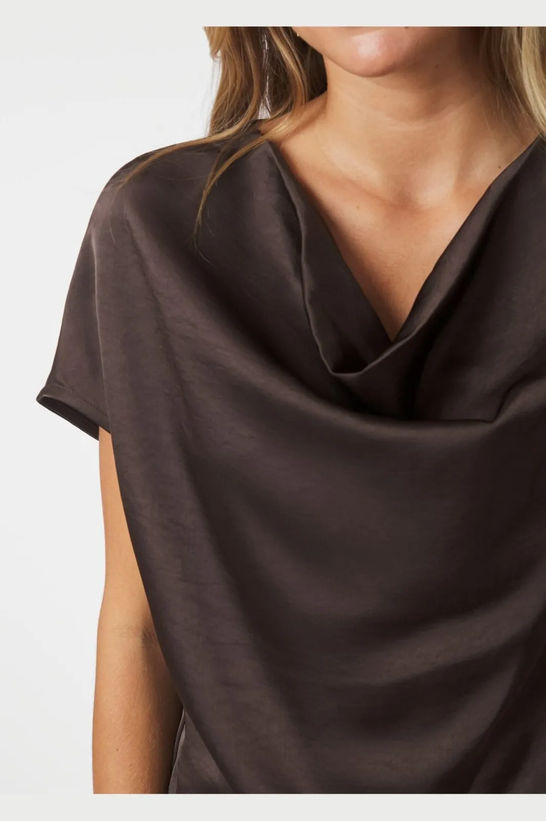Clearance Neo Noir Annabeth Heavy Sateen Tee 161907 676
