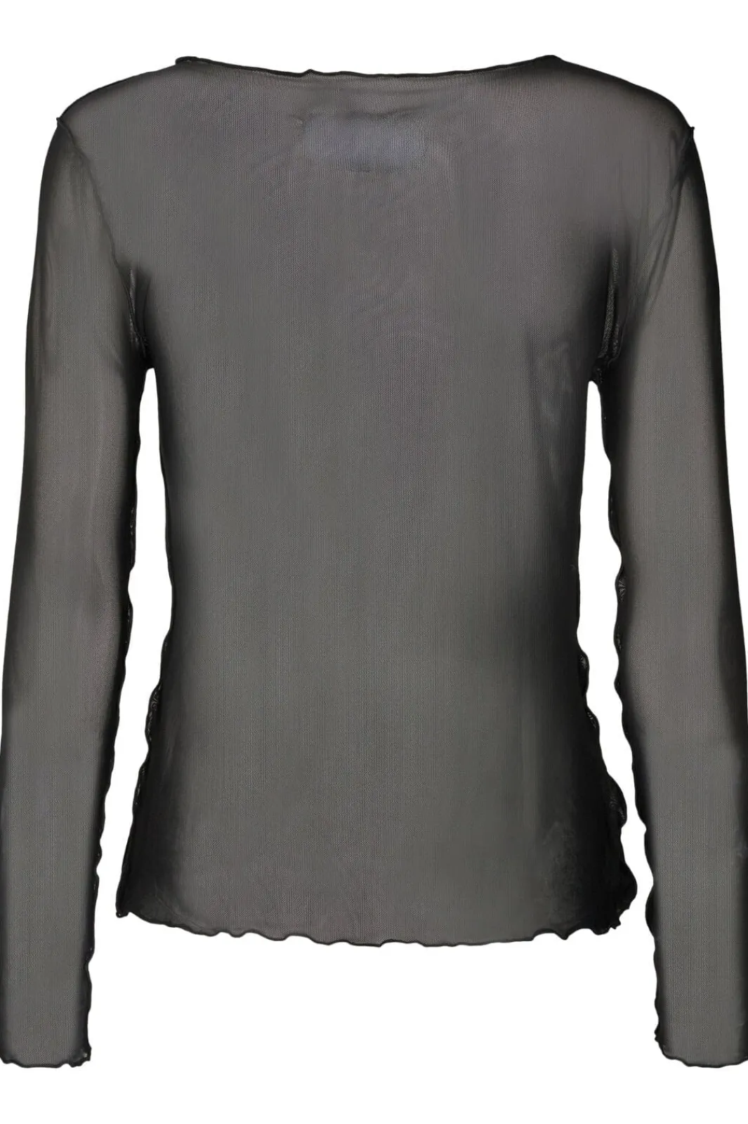 Outlet Amazing Basic Anna-Mesh-Top Black
