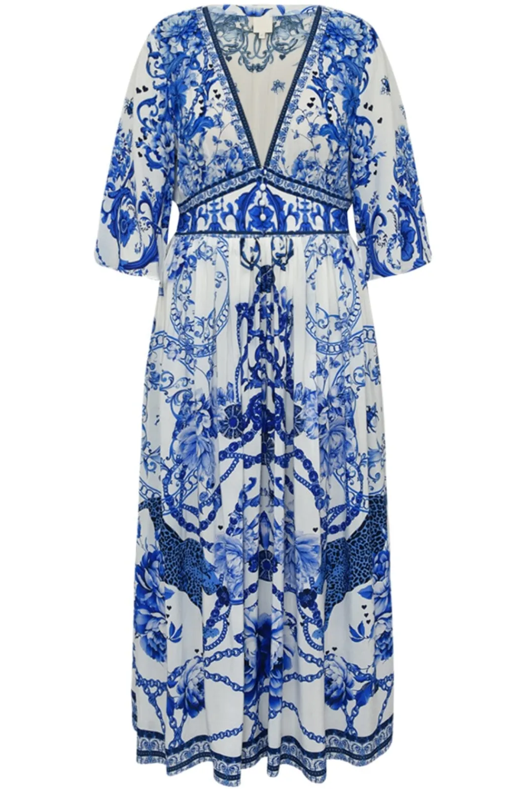 Discount Gossia Anneego Dress G2338 Blue Vibes