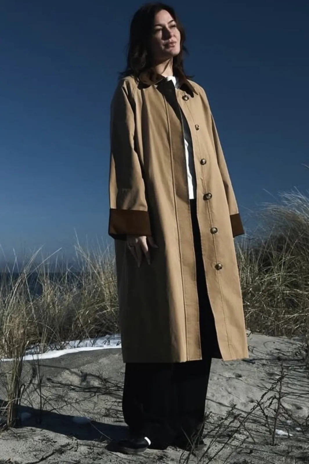 Best Neo Noir Anneli Cord Coat 160548 127