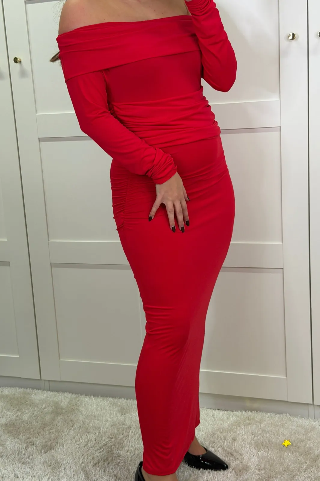 Discount A-bee Annelise Dress Red