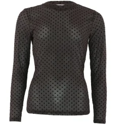 Continue Anni Mesh 15107 Brown With Black Dot