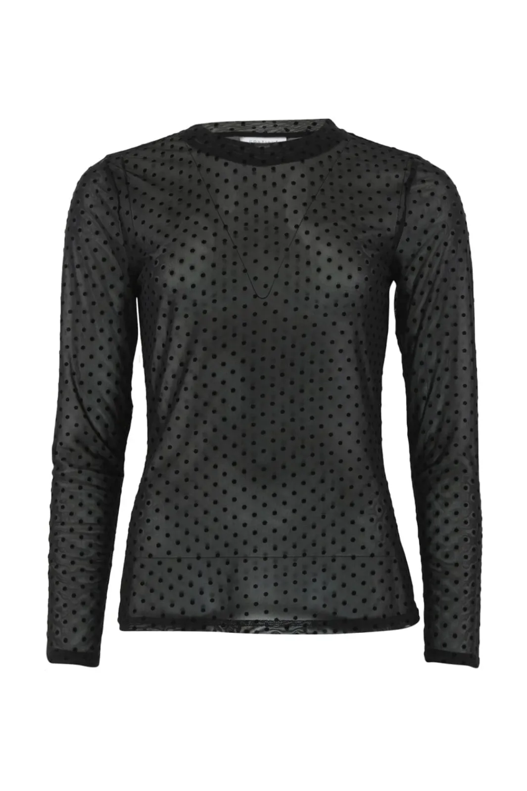 Best Continue Annie Mesh Dott 15067 Black Dot