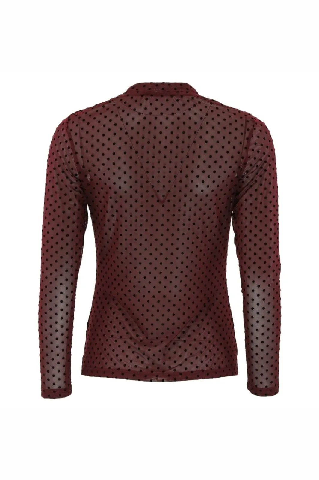 New Continue Annie Mesh Dott 15067 Bordaux Dot