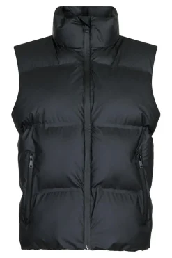 New Neo Noir Annike C Puffer Waistcoat Black