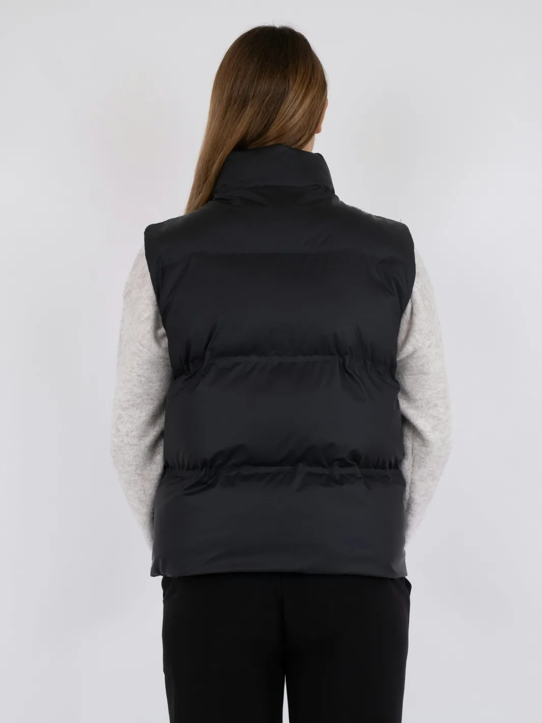 New Neo Noir Annike C Puffer Waistcoat Black