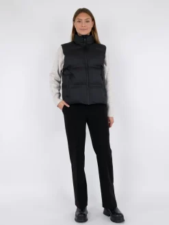 New Neo Noir Annike C Puffer Waistcoat Black