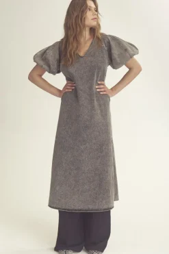 Clearance Gossia Anninago Dia Dress G2738 Black Snow Wash