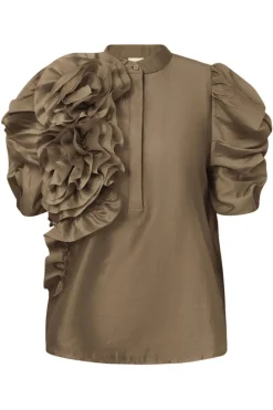 Online Gossia Annsofigo Blouse G1805 Latte