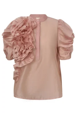 Clearance Gossia Annsofigo Blouse G1805 Dusty Rose