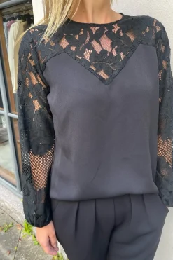 Neo Noir Antonia Crepe Jumpsuit Black