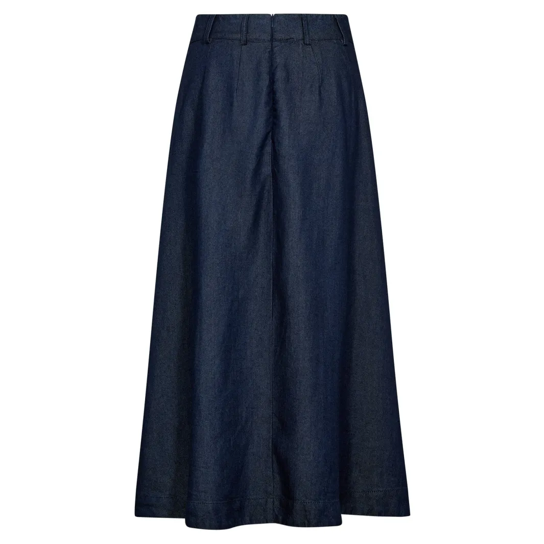 Clearance Co´Couture Anyacc Denim Pleat Skirt 34181 575