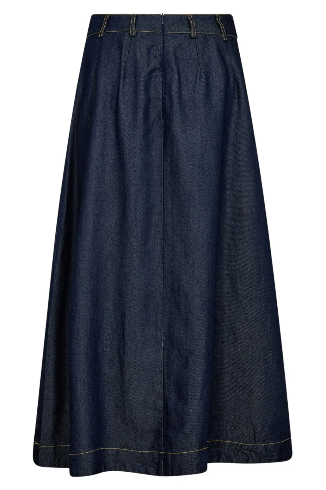 Online Co´Couture Anyacc Denim Pleat Skirt 34181 555