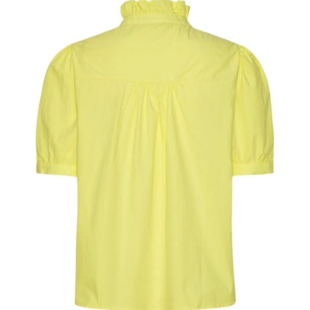 Discount Continue Ariana Ss Poplin Yellow