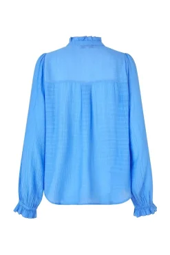 Online Lollys Laundry Arielll Shirt Ls25418-1004 97 Neon Blue