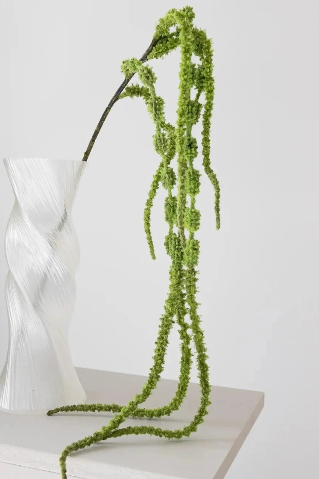 New Bloom Objects Artificial Amaranthus 6 Fork 02-179 Green