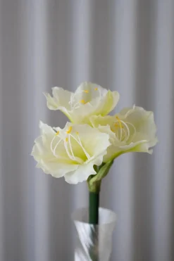 Best Bloom Objects Artificial Amaryllis White 02-434