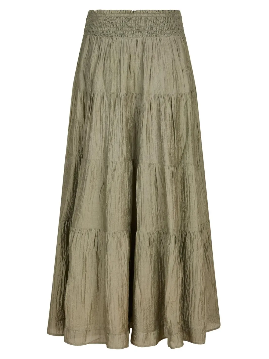 Hot Neo Noir Asta Crepe Skirt 164387 Smoke Green