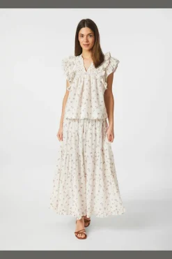 Sale Neo Noir Asta Small Blossom Skirt 165649 122