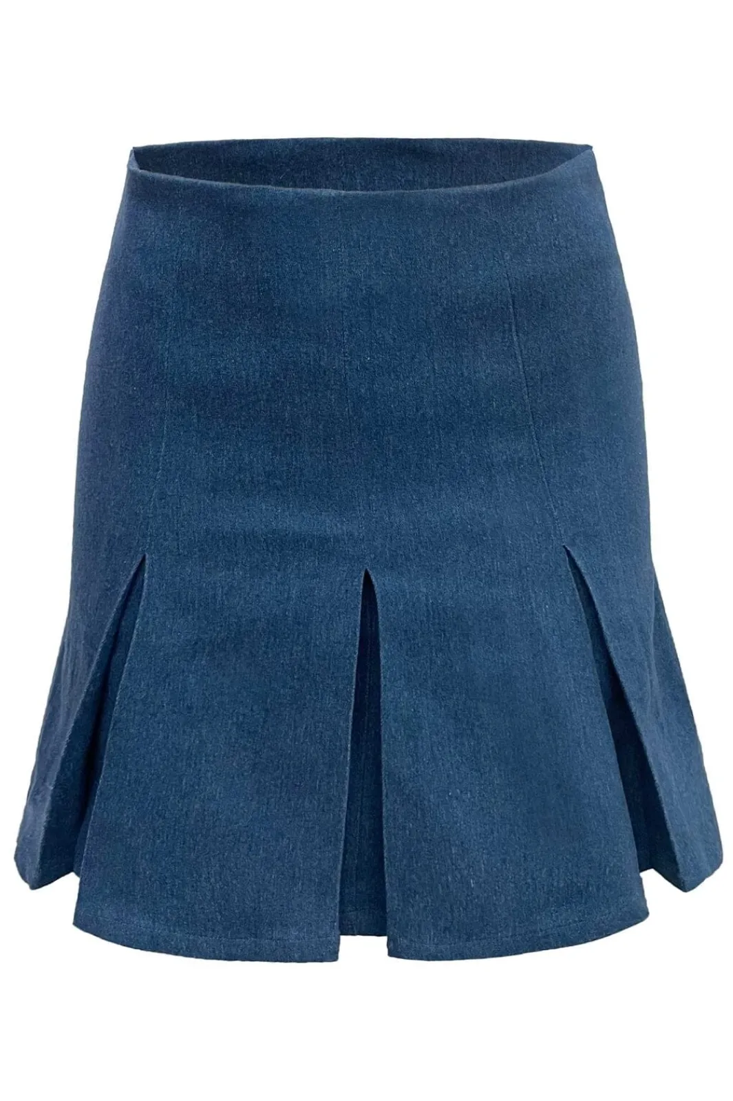 Clearance Liberte Asta-Plisse-Skirt 22211 Blue Denim