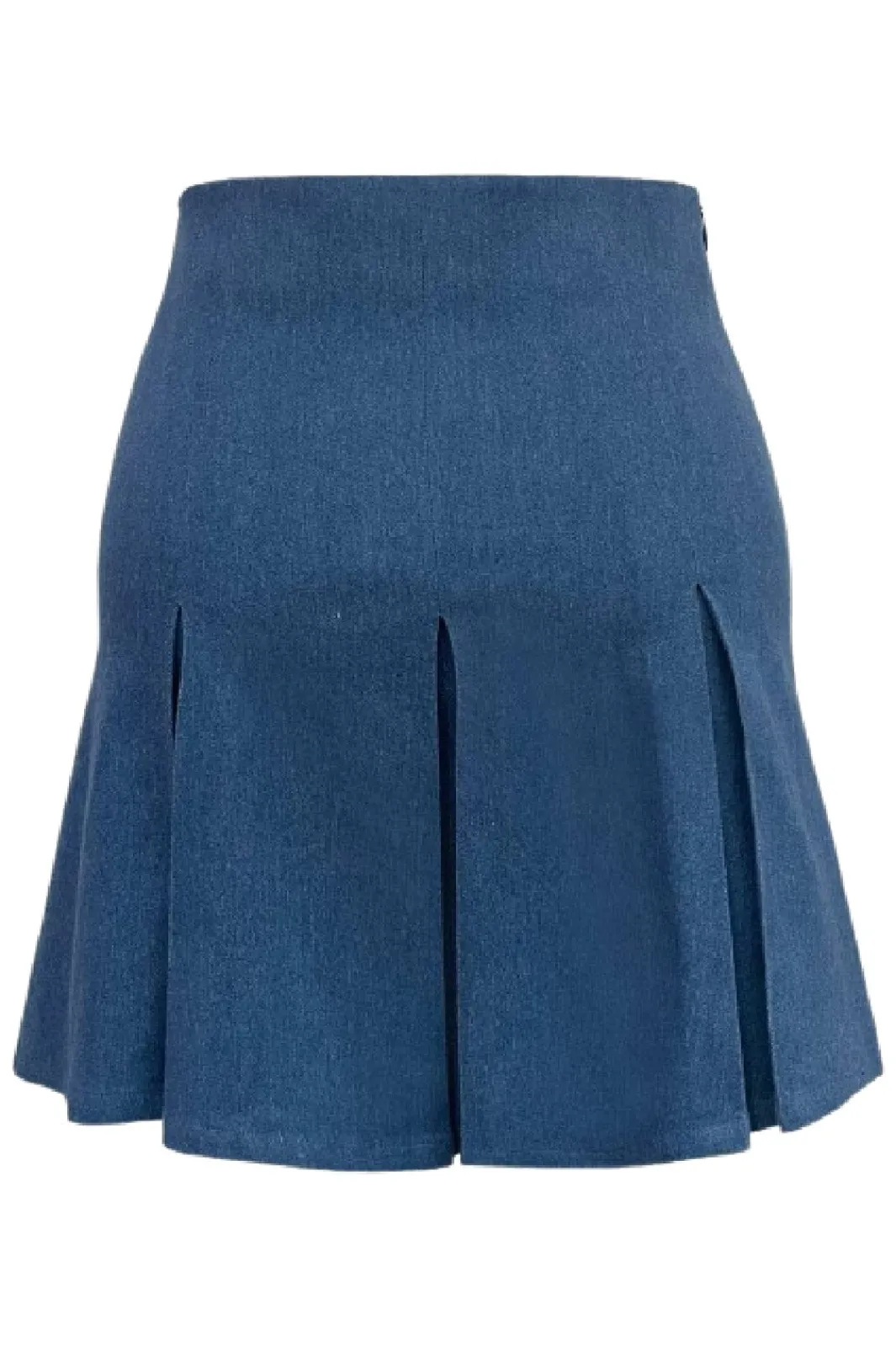 Clearance Liberte Asta-Plisse-Skirt 22211 Blue Denim
