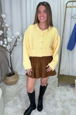 Sale A-bee Astrid Skirt A Dark Brown