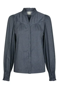 Online Neo Noir Astrida Stripe Stone Blouse 167292 141