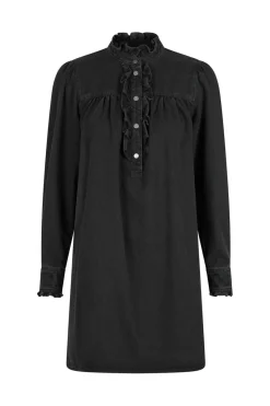 Best Neo Noir Ava Denim Dress Black