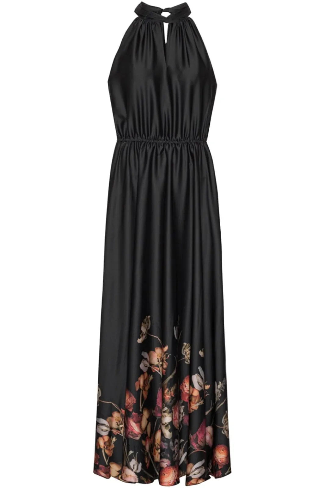 New Karmamia Ava Maxi Dress Black Blossom