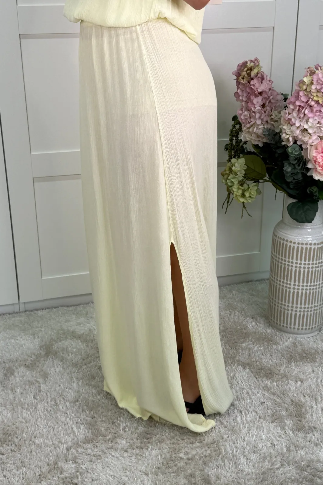 Hot A-bee Ava Skirt Light Yellow
