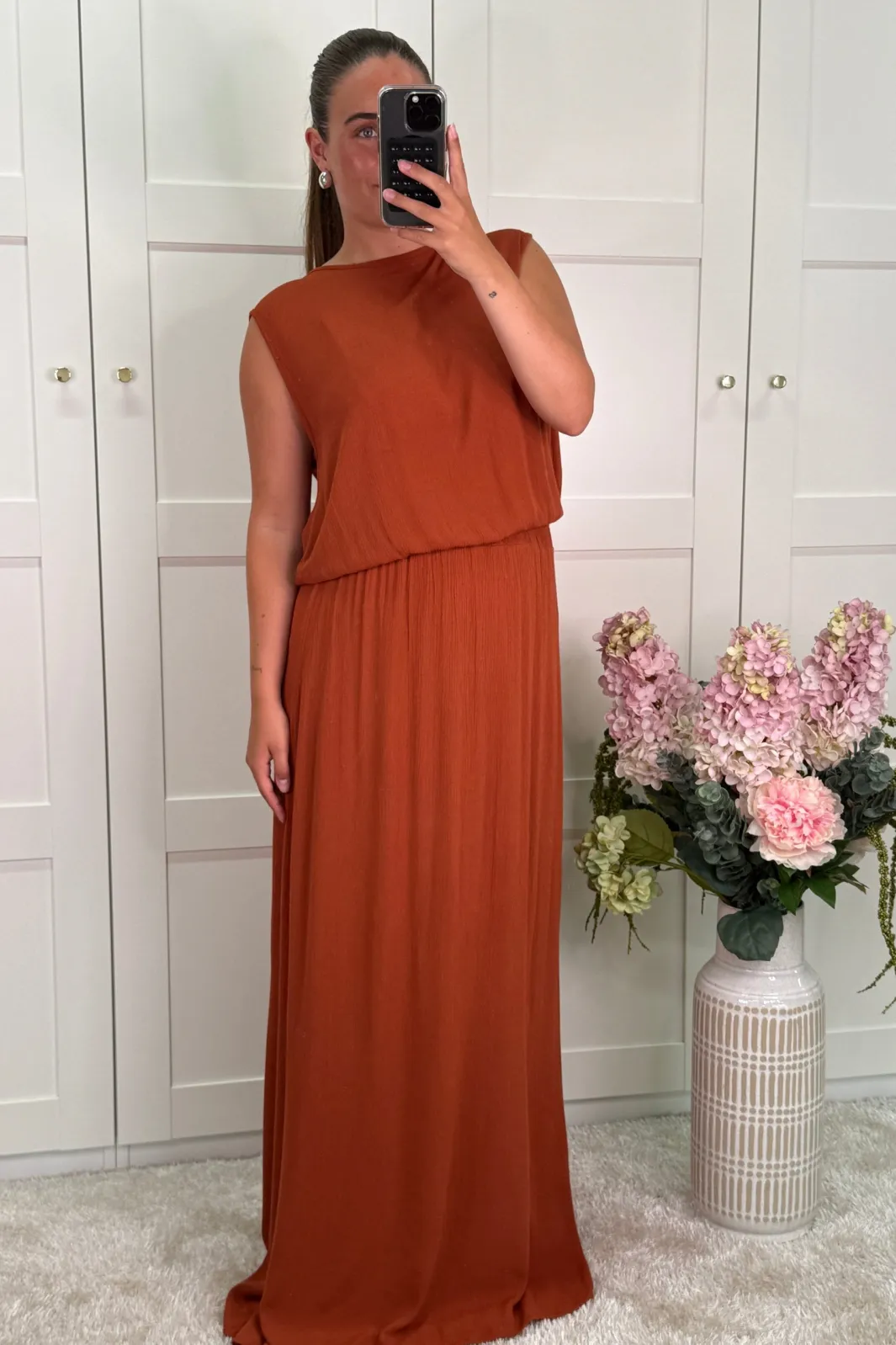 Discount A-bee Ava Top Rust
