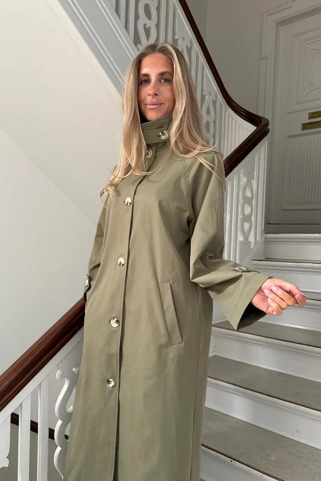 BYIC Avaic Trenchcoat A23791 Dark Khaki