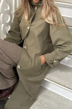 BYIC Avaic Trenchcoat A23791 Dark Khaki