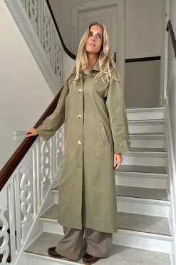 BYIC Avaic Trenchcoat A23791 Dark Khaki