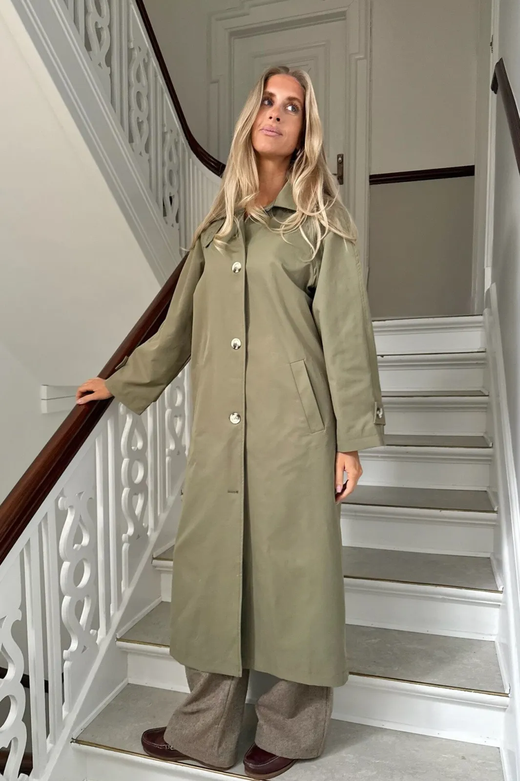 BYIC Avaic Trenchcoat A23791 Dark Khaki