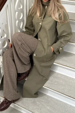 BYIC Avaic Trenchcoat A23791 Dark Khaki