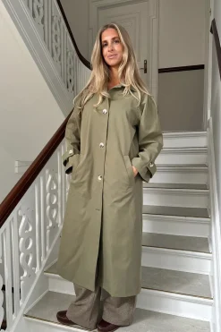 BYIC Avaic Trenchcoat A23791 Dark Khaki