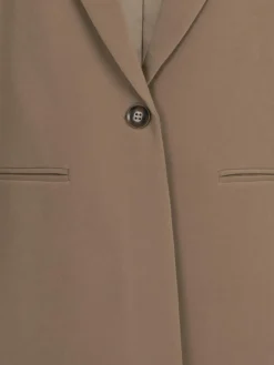 New Neo Noir Avery Suit Blazer Dusty Brown