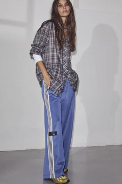 Clearance Haute L'Amitié Baggy Track Pants HL10018 Blue