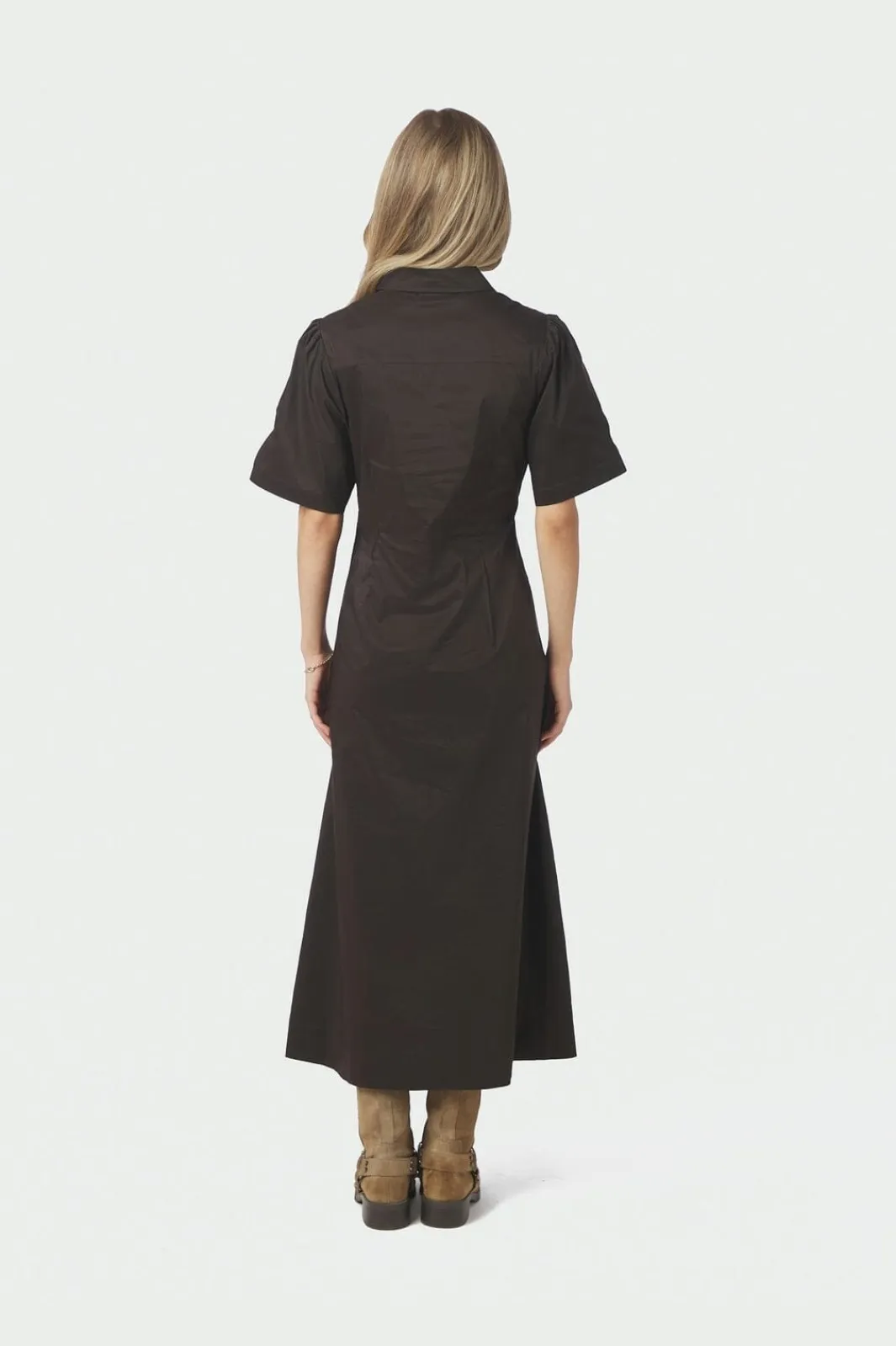 Neo Noir Baia Poplin Dress 165343 584