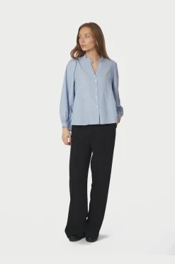 Sale Neo Noir Barba Striped Blouse 167938 145