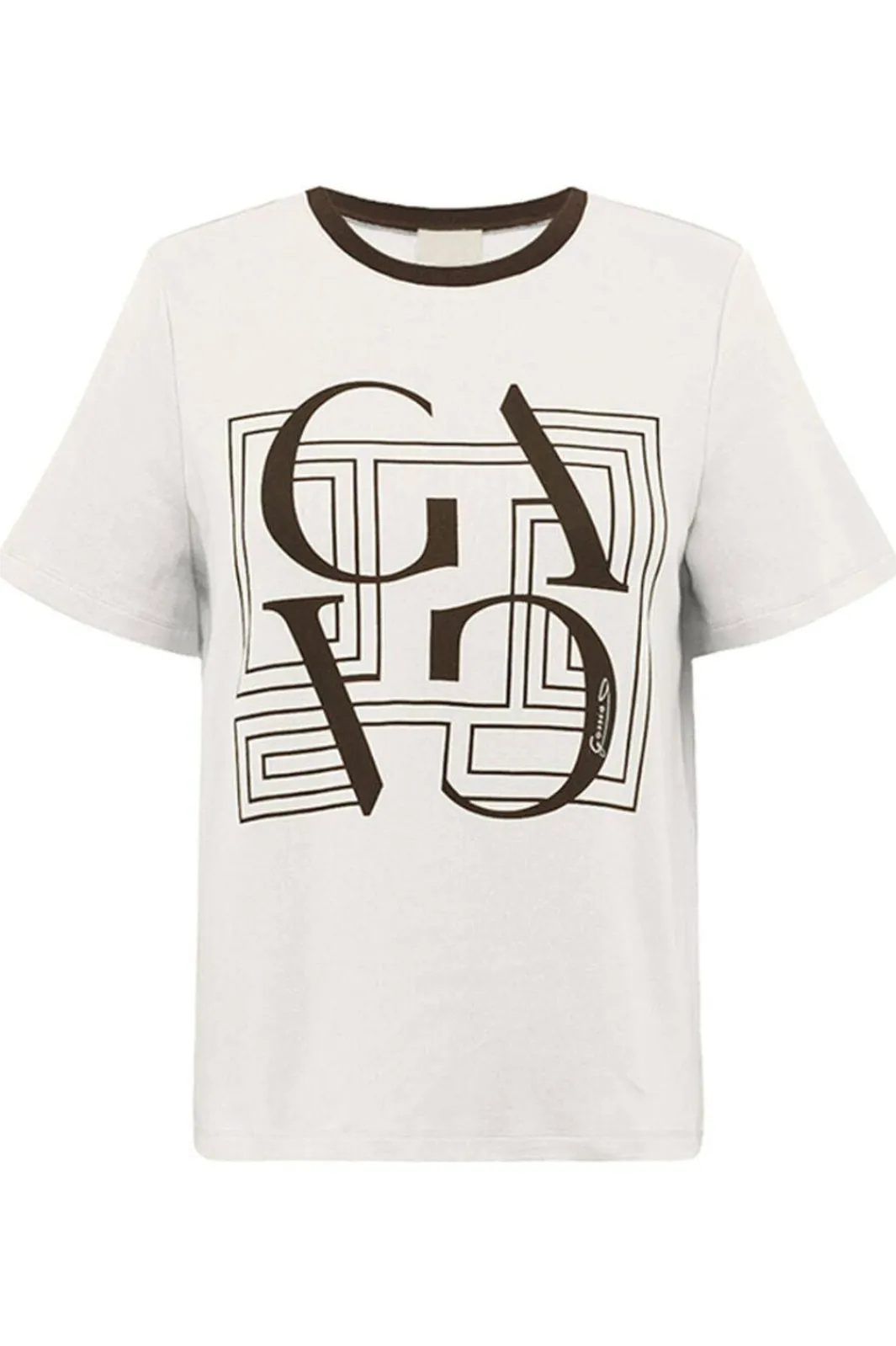 Hot Gossia Basgo Tee G2850 Creme
